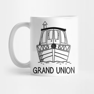 Grand Union Canal Boat Narrowboat Mug